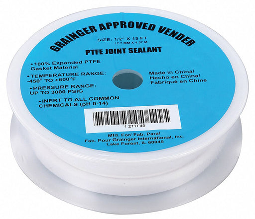 Gasket-Making Tape 1/2 W White