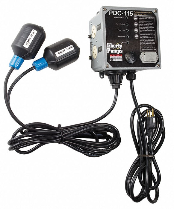 Duplex Sewage Grinder Pump Control Panel