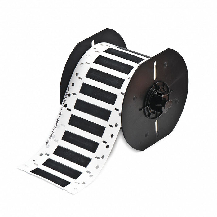 G5856 SleeveLabel Black Polyolefin 1/4inW