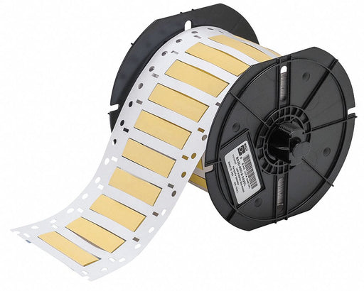 G5856 SleeveLabel Yellow Polyolefin 1/4inW
