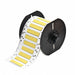 G5857 SleeveLabel Yellow Polyolefin 1/4inW