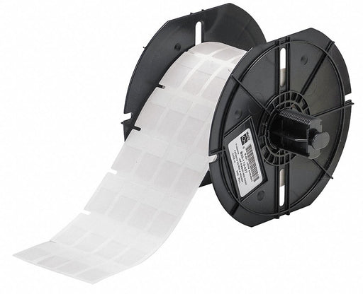 Wraparound Label White Vinyl 1/2 in W