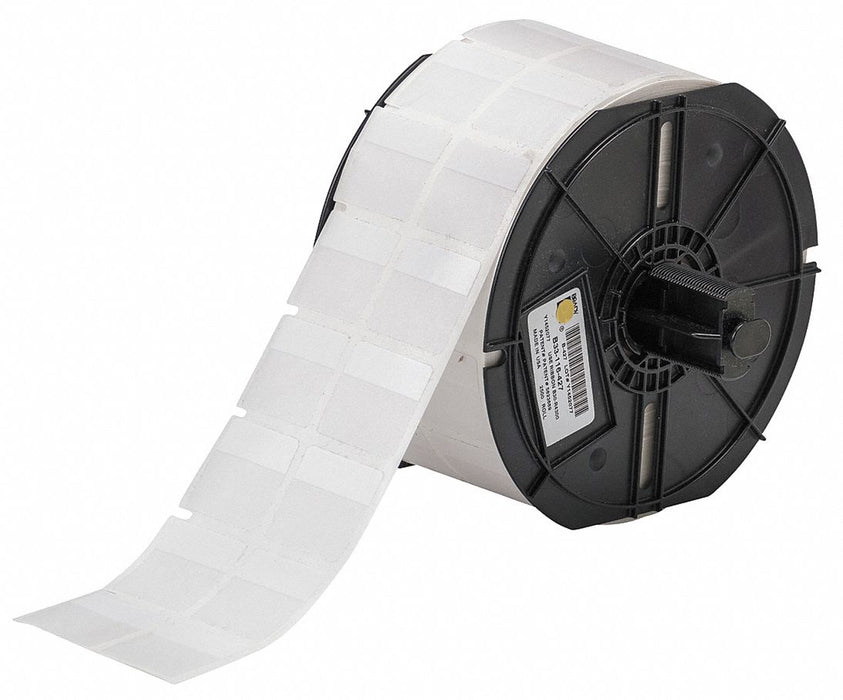 Wraparound Label White Vinyl 1 in W