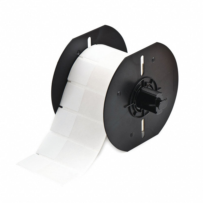 Wraparound Label White Vinyl 1 in W