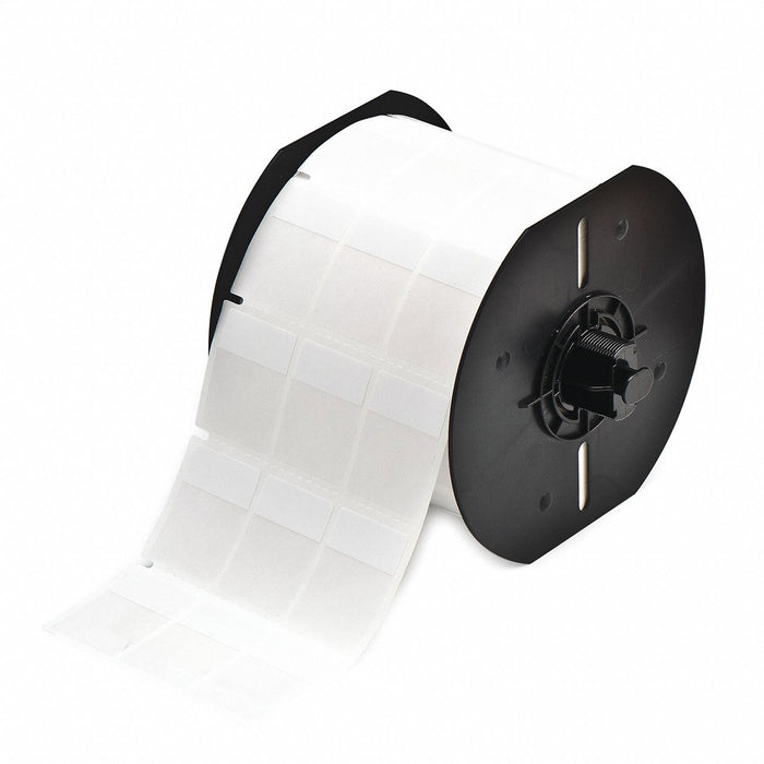 Wraparound Label White Vinyl 1 in W