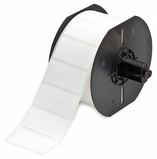 Wraparound Label White Vinyl 2 in W