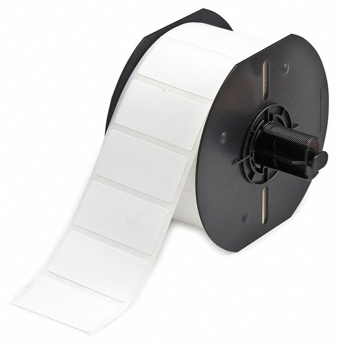 Wraparound Label White Vinyl 2 in W