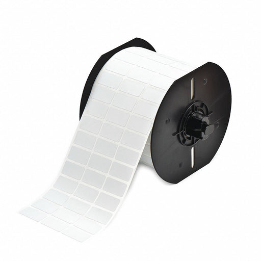 Pre-Cut Label Stock Roll Gray Matte