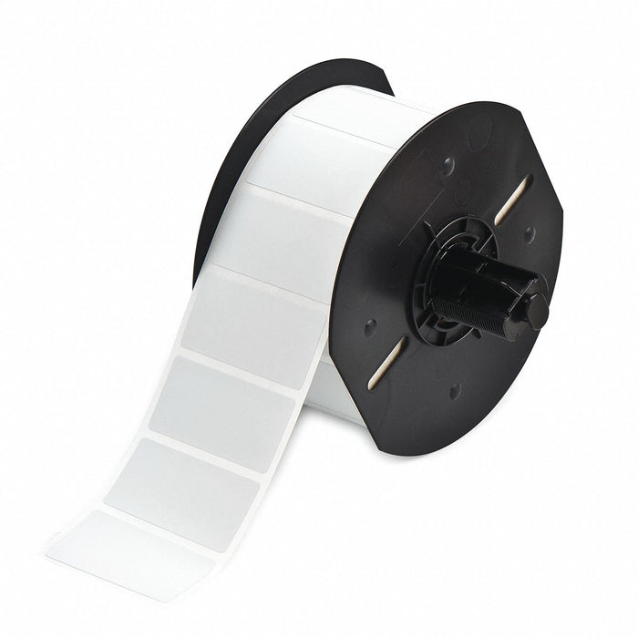 Pre-Cut Label Stock Roll Gray Matte