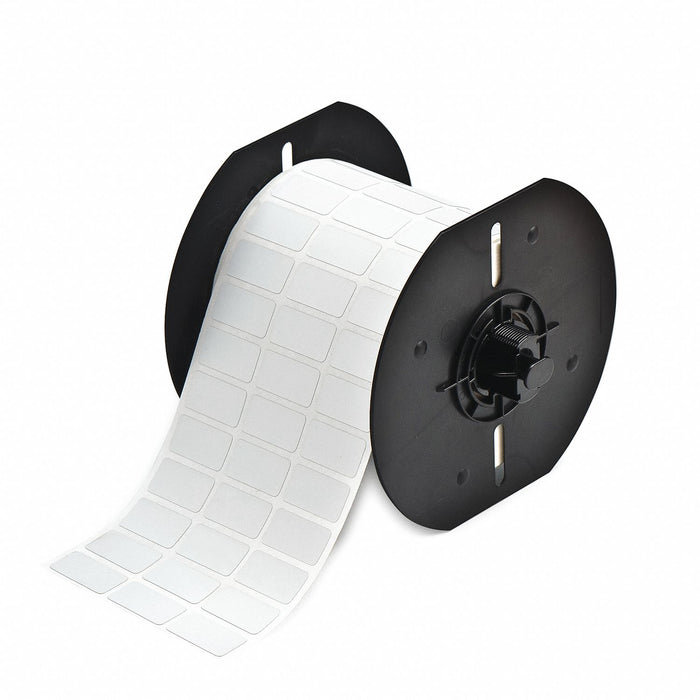 Pre-Cut Label Stock Roll Gray Matte