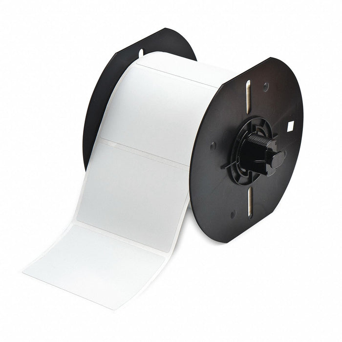 Pre-Cut Label Stock Roll Gray Matte