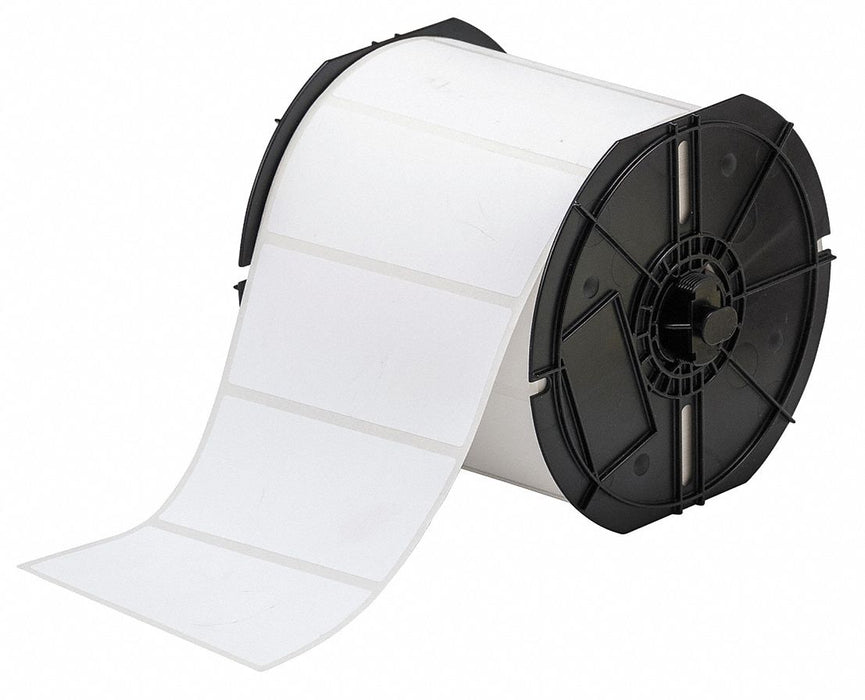 Pre-Cut Label Stock Roll White Matte