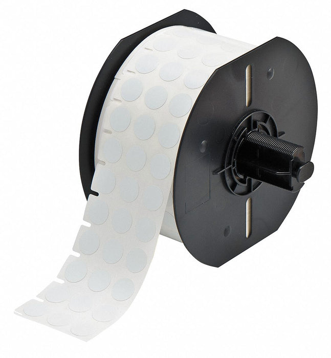 Pre-Cut Label Stock Roll White Matte