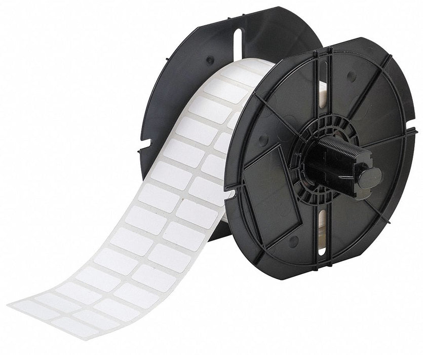Pre-Cut Label Stock Roll White Matte