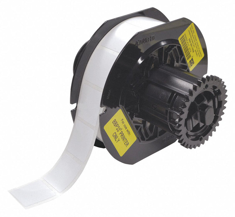 Label White  BBP33 Label Roll 1 W