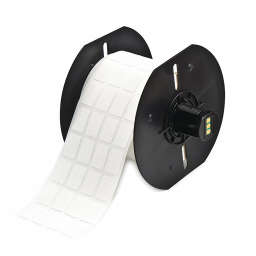 Wraparound Label White Vinyl 1/2 in W