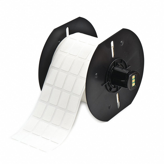 Wraparound Label White Vinyl 1/2 in W