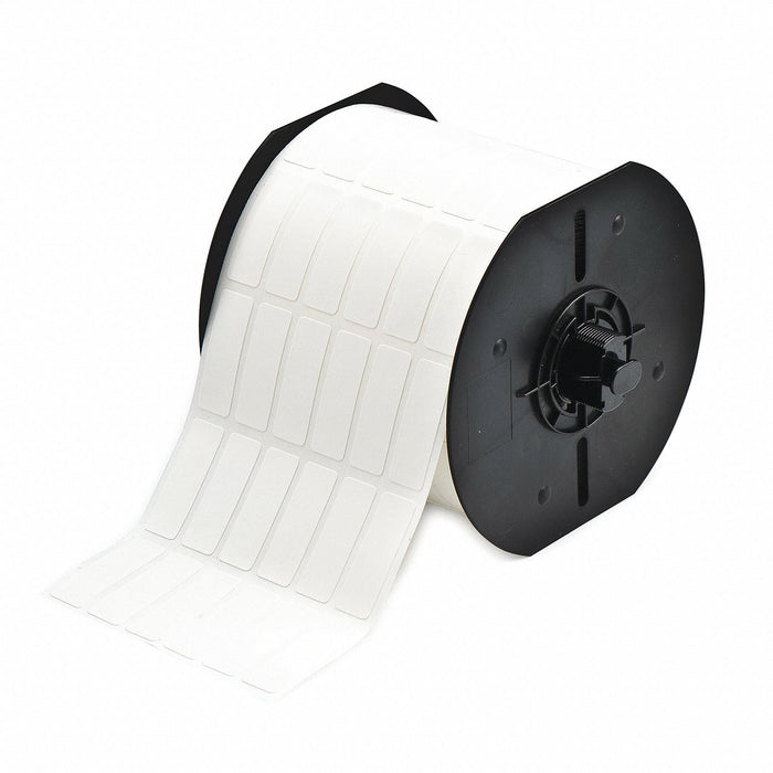 Wraparound Label White Vinyl 1/2 in W