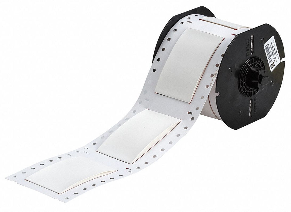Sleeve Label White Polyolefin 2 in W