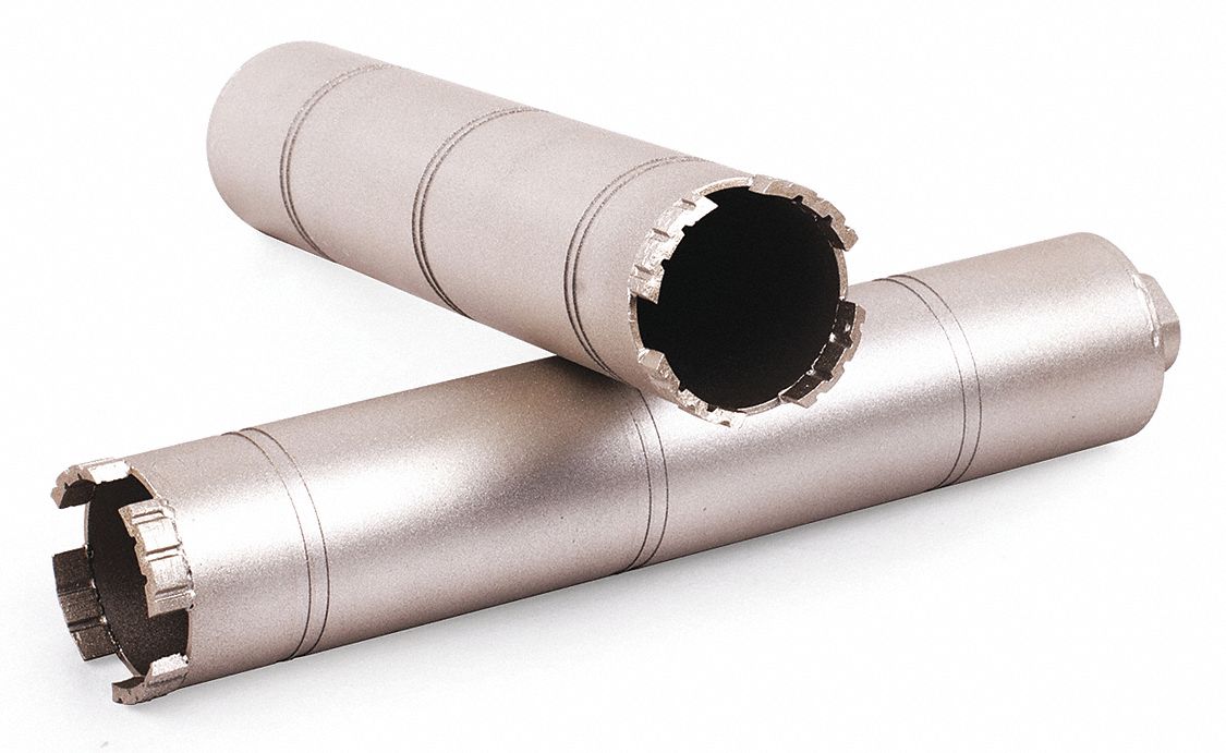 Diamond-Tipped Core Bit 3in