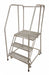 Rolling Ladder Steel 60In. H. Gray