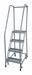 Rolling Ladder Steel 70In. H. Gray