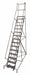 Rolling Ladder Steel 192In. H. Gray