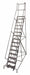 Rolling Ladder Steel 192In. H. Gray