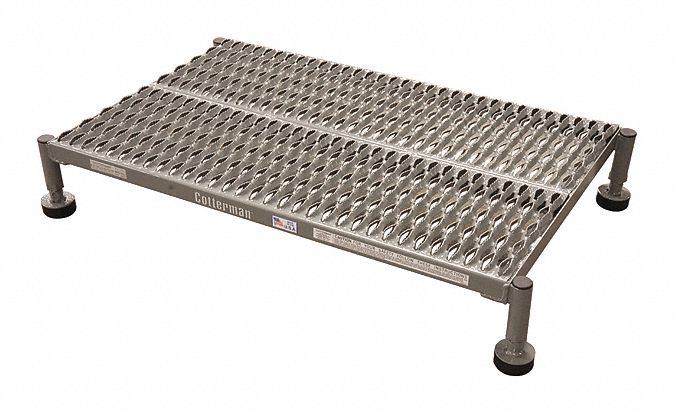 Work Platform 1 Step Steel 6In. H.
