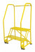 Tilt and Roll Ldr Steel 50In. H. Yellow