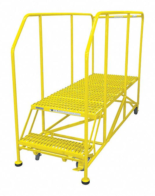 Work Platform 2 Step Steel 20In. H.