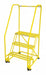 Tilt and Roll Ldr Steel 60In. H. Yellow