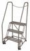 M8954 Tilt and Roll Ldr Steel 60In. H. Gray