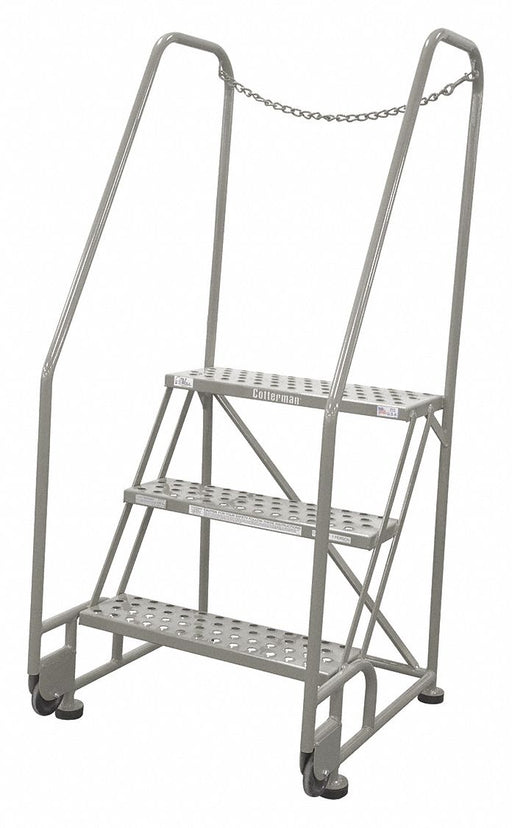 Tilt and Roll Ldr Steel 60In. H. Gray