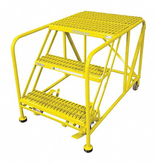 Work Platform 3 Step Steel 30In. H.