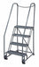 M8960 Tilt and Roll Ldr Steel 70In. H. Gray