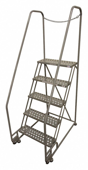 M8965 Tilt and Roll Ldr Steel 80In. H. Gray