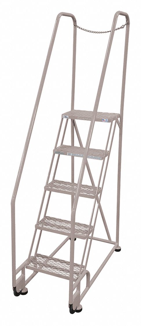 M8966 Tilt and Roll Ldr Steel 80In. H. Gray