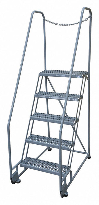 M8967 Tilt and Roll Ldr Steel 80In. H. Gray