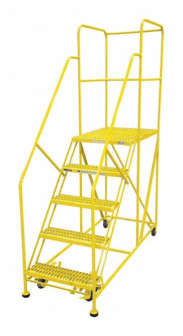 M8928 Work Platform 5 Step Steel 86In. H.
