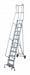 Rolling Ladder Steel 192In. H. Gray