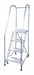 Rolling Ladder Steel 70In. H. Gray