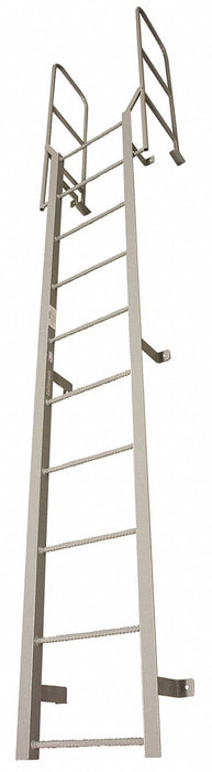 Fixed Ladder 6 ft H. Steel 7 Rungs