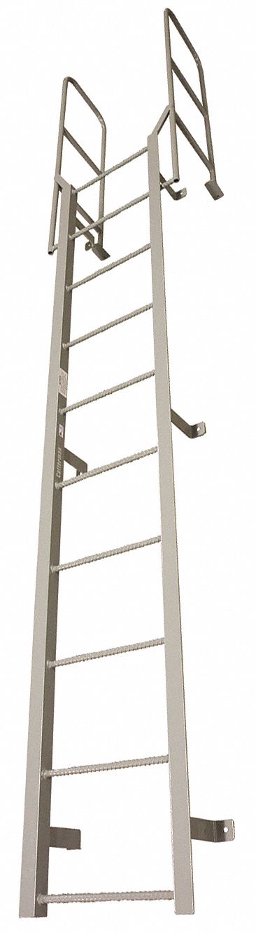 Fixed Ladder 6 ft H. Steel 7 Rungs