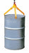 Drum Lifter Yellow Vertical Steel