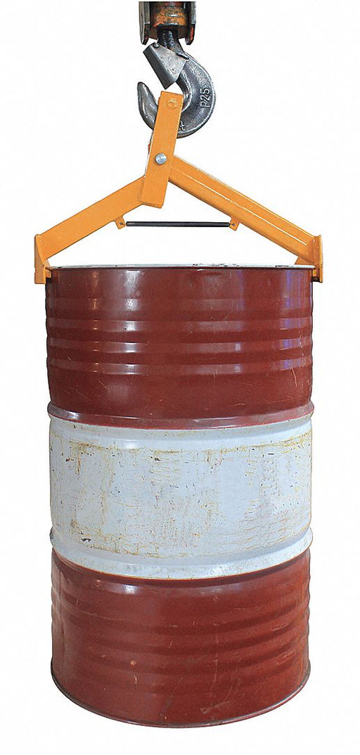 Drum Lifter Yellow Vertical Steel
