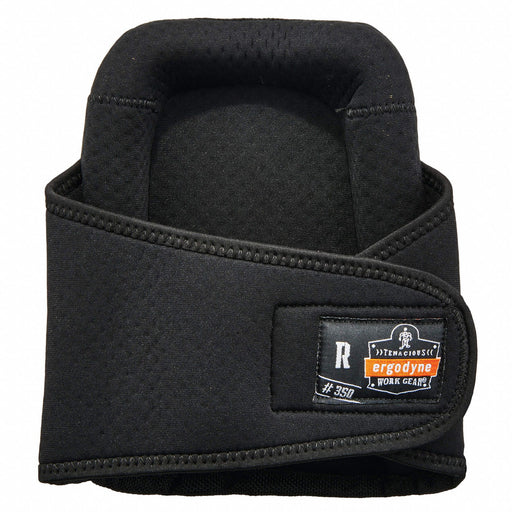 Knee Pad UNIV Hook/Loop Black PR