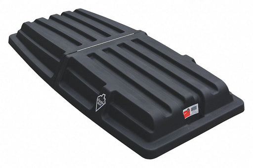 Tilt Truck Lid Black Hinged 60 In.L
