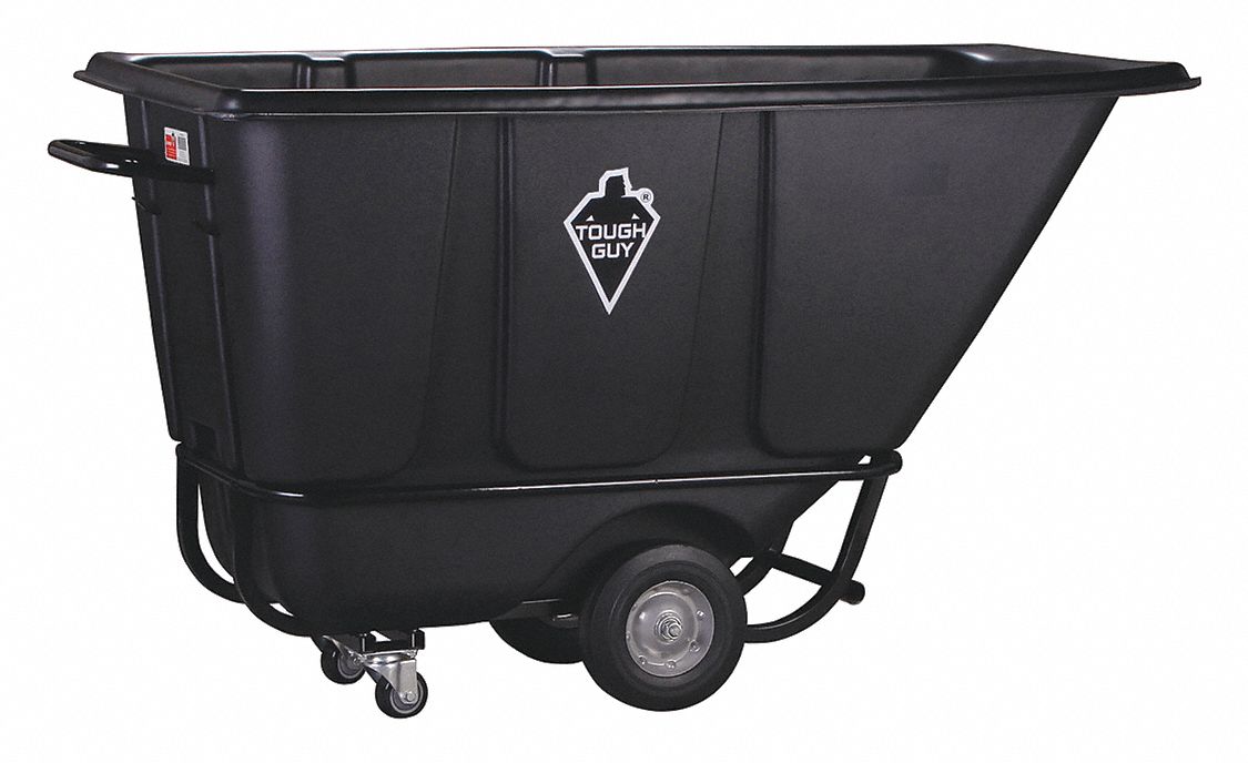 Tilt Truck Std 1/2 cu yd 850 lb Black