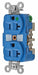 Receptacle Blue 20 A 2P3W Back Side 1PK